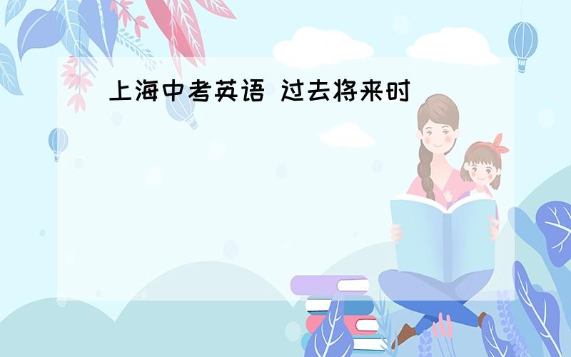 上海中考英语 过去将来时