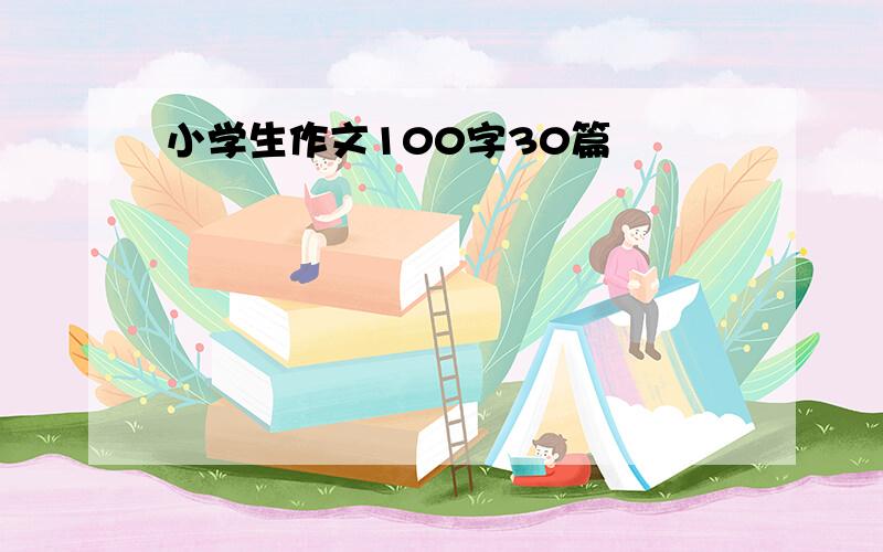 小学生作文100字30篇