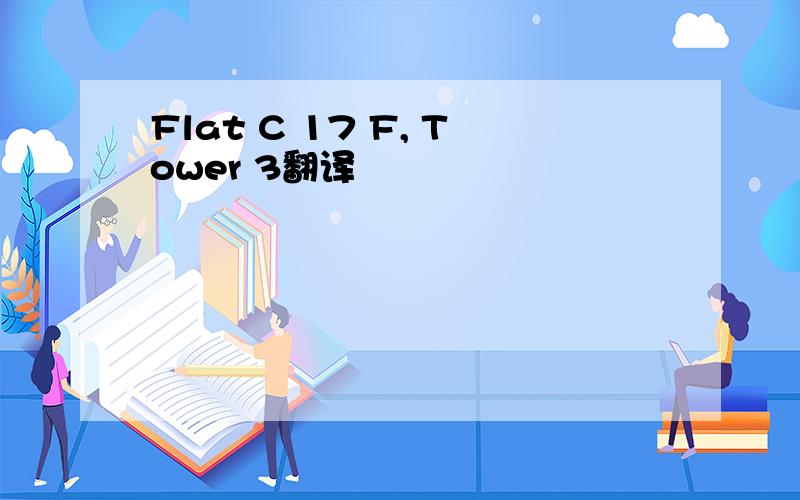 Flat C 17 F, Tower 3翻译