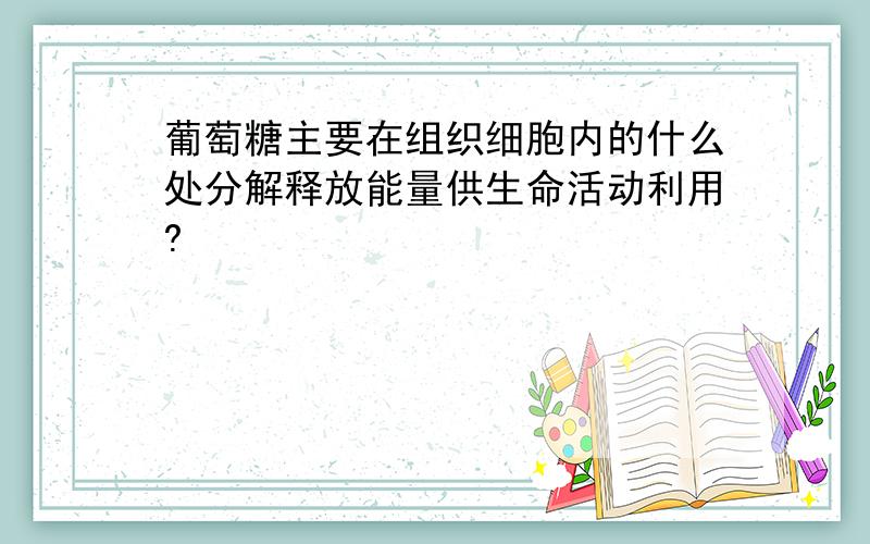 葡萄糖主要在组织细胞内的什么处分解释放能量供生命活动利用?