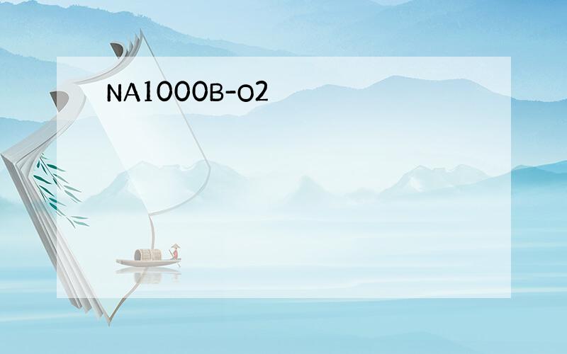 NA1000B-O2