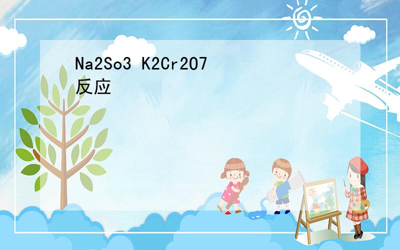 Na2So3 K2Cr2O7反应