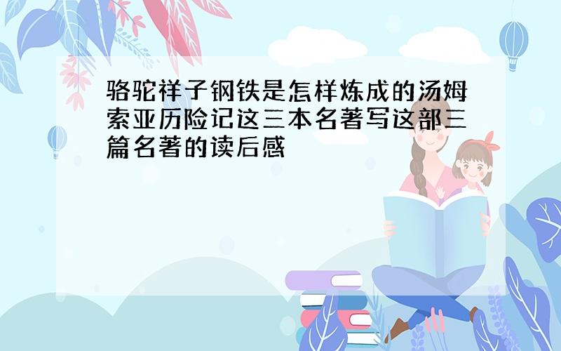 骆驼祥子钢铁是怎样炼成的汤姆索亚历险记这三本名著写这部三篇名著的读后感