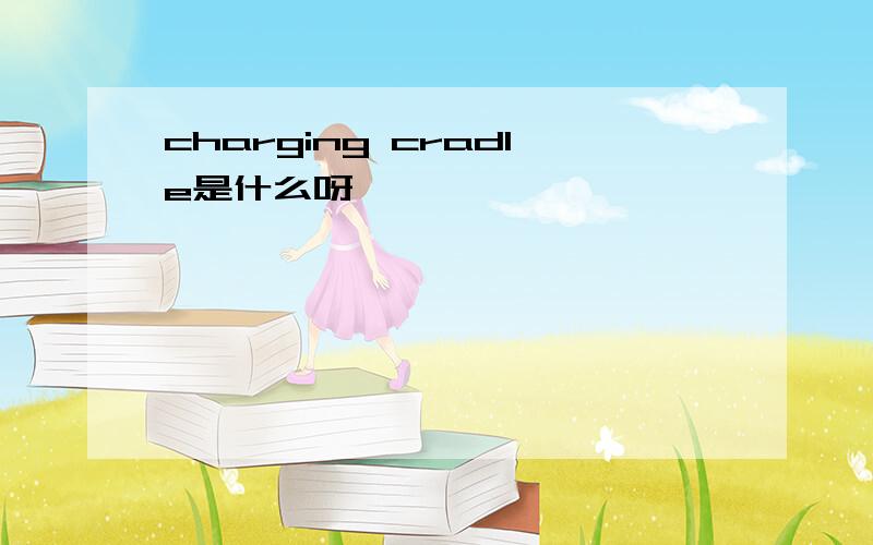 charging cradle是什么呀