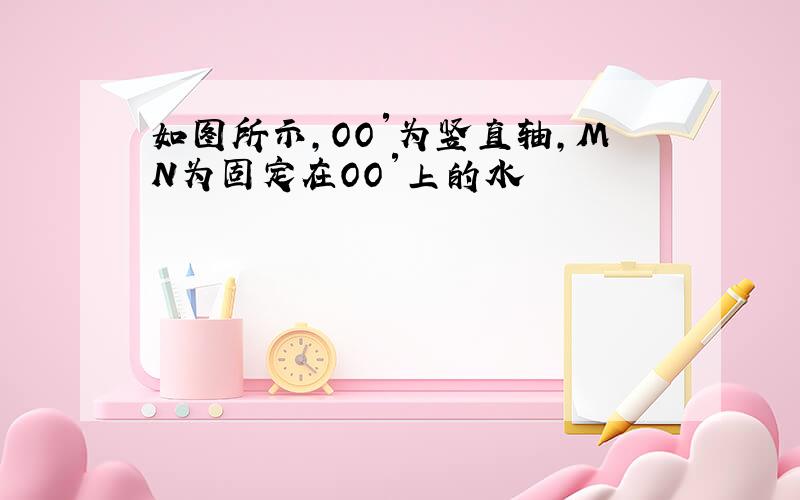 如图所示，OO′为竖直轴，MN为固定在OO′上的水