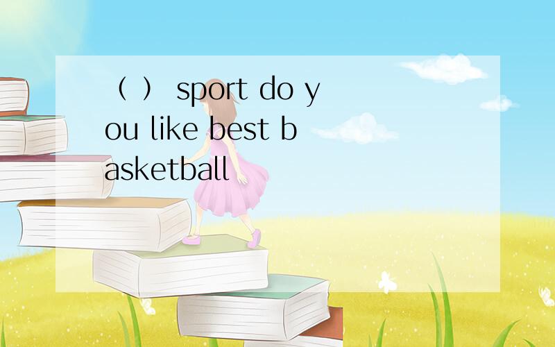 （ ） sport do you like best basketball