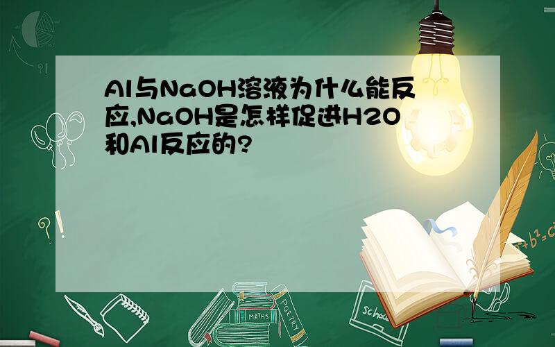 Al与NaOH溶液为什么能反应,NaOH是怎样促进H2O和Al反应的?