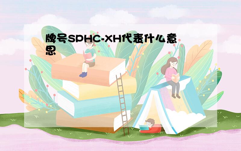 牌号SPHC-XH代表什么意思