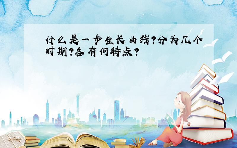 什么是一步生长曲线?分为几个时期?各有何特点?