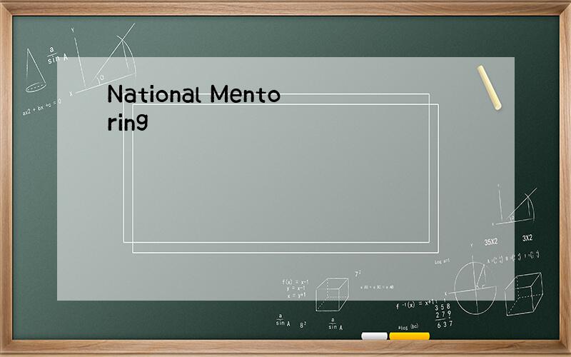 National Mentoring