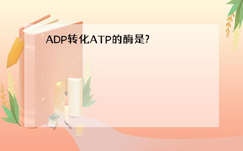 ADP转化ATP的酶是?