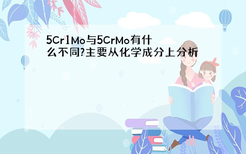 5Cr1Mo与5CrMo有什么不同?主要从化学成分上分析