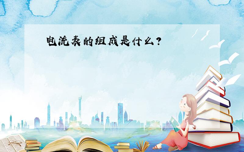 电流表的组成是什么?