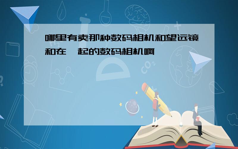 哪里有卖那种数码相机和望远镜和在一起的数码相机啊