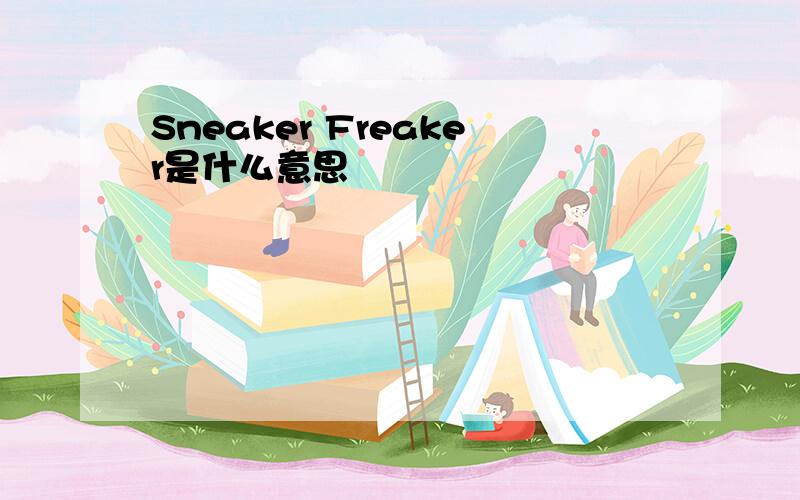 Sneaker Freaker是什么意思