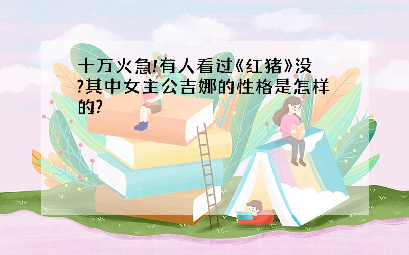 十万火急!有人看过《红猪》没?其中女主公吉娜的性格是怎样的?