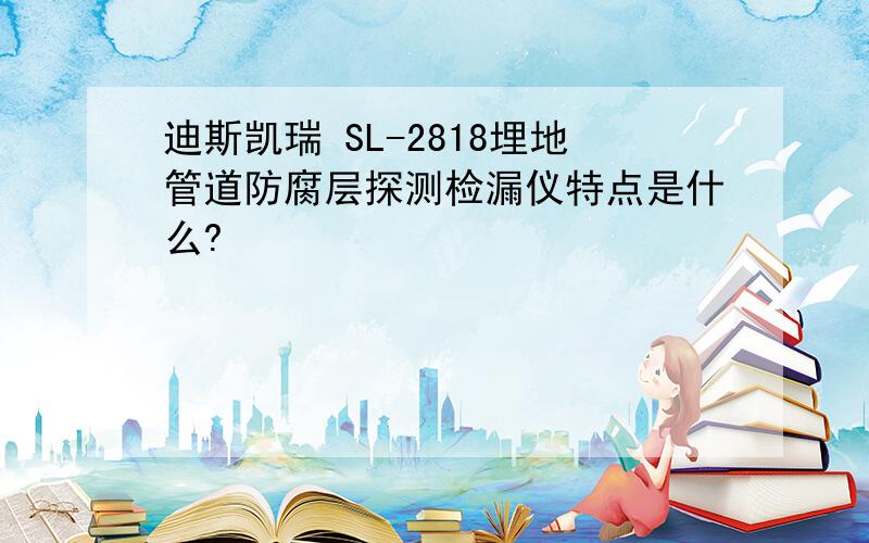 迪斯凯瑞 SL-2818埋地管道防腐层探测检漏仪特点是什么?