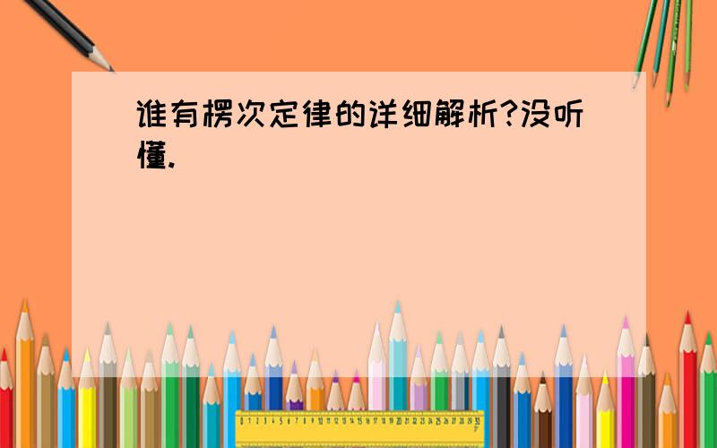 谁有楞次定律的详细解析?没听懂.