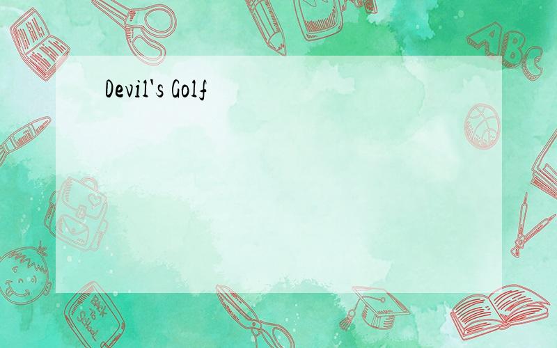 Devil's Golf