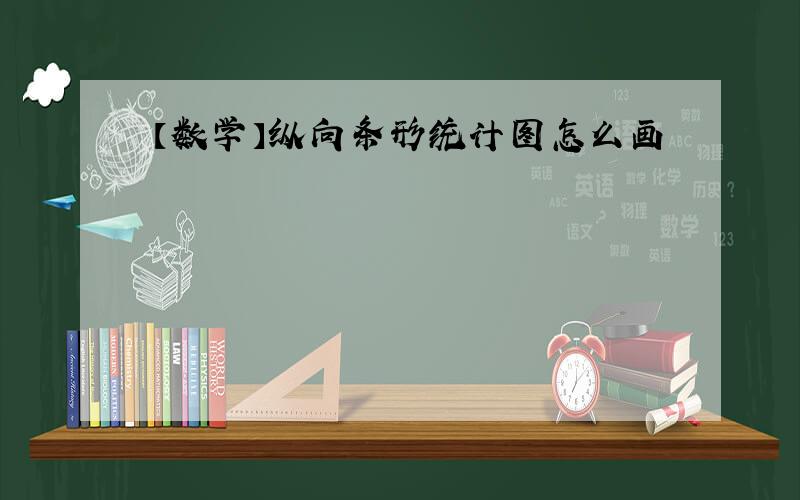 【数学】纵向条形统计图怎么画