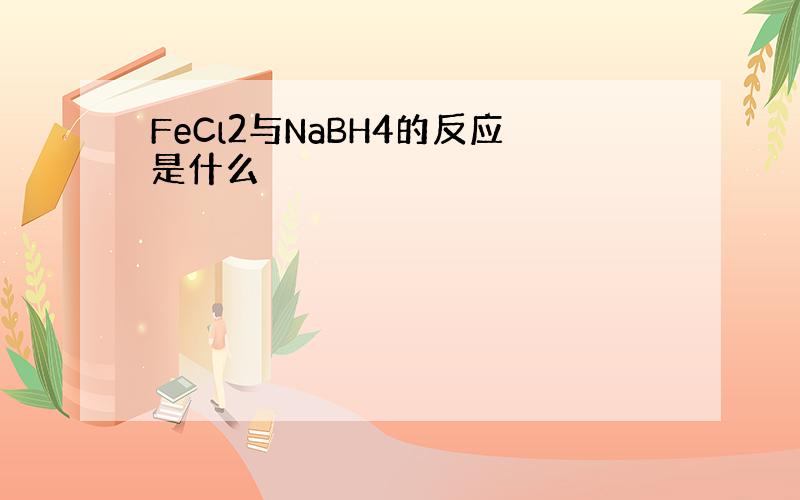 FeCl2与NaBH4的反应是什么