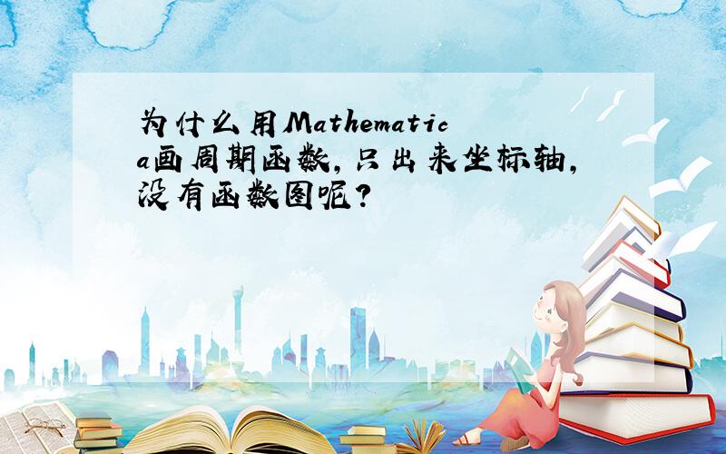 为什么用Mathematica画周期函数,只出来坐标轴,没有函数图呢?