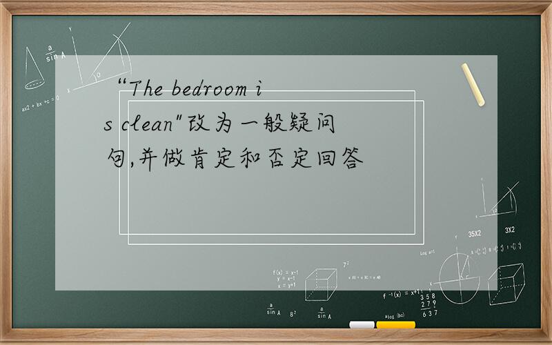 “The bedroom is clean