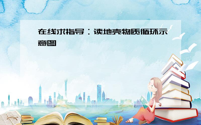 在线求指导：读地壳物质循环示意图