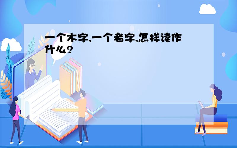 一个木字,一个者字,怎样读作什么?