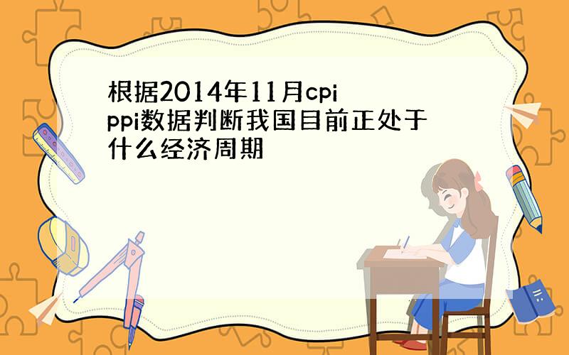 根据2014年11月cpi ppi数据判断我国目前正处于什么经济周期