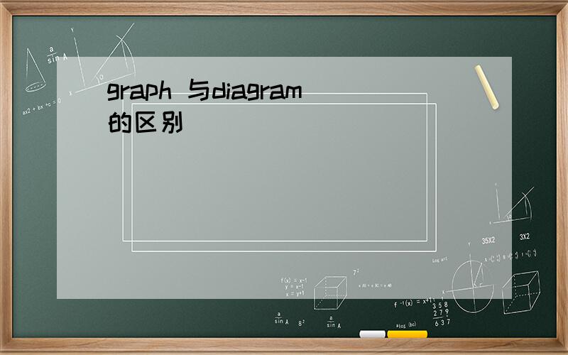 graph 与diagram的区别