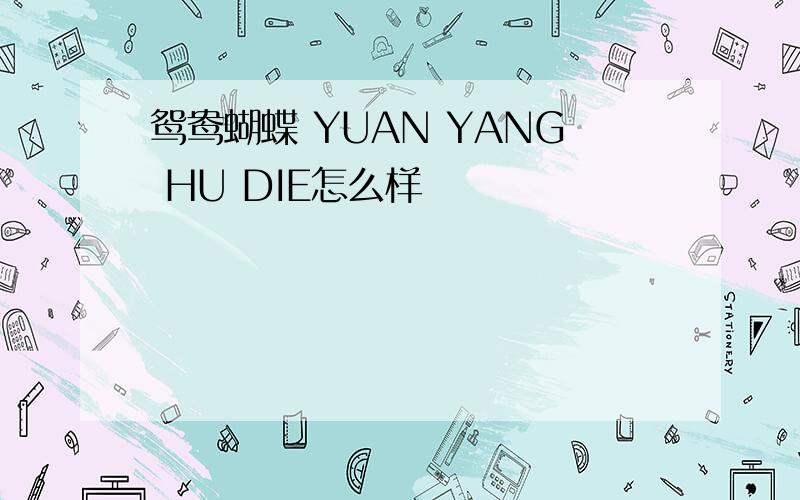 鸳鸯蝴蝶 YUAN YANG HU DIE怎么样