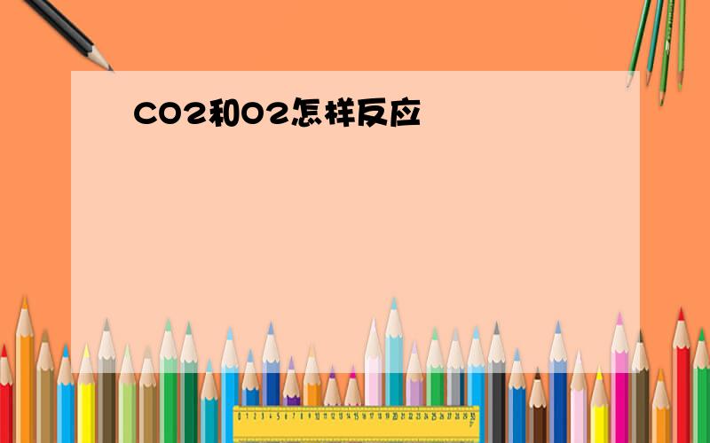 CO2和O2怎样反应