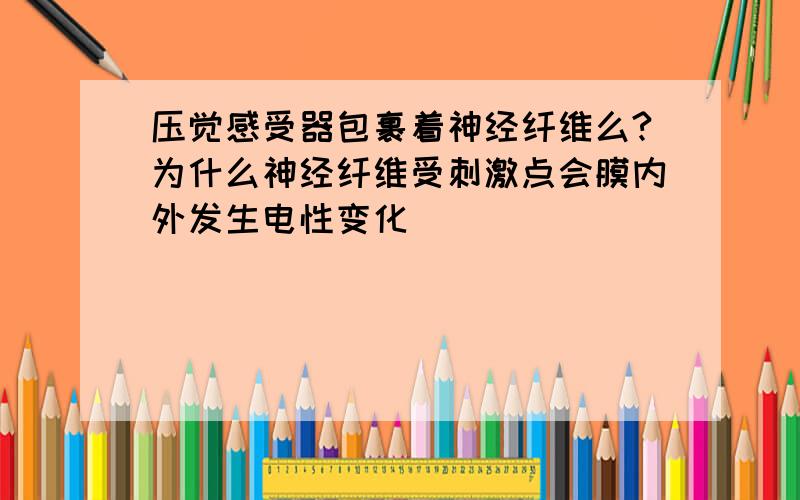 压觉感受器包裹着神经纤维么?为什么神经纤维受刺激点会膜内外发生电性变化