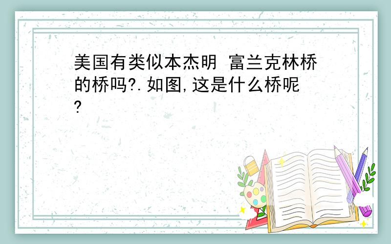 美国有类似本杰明 富兰克林桥的桥吗?.如图,这是什么桥呢?